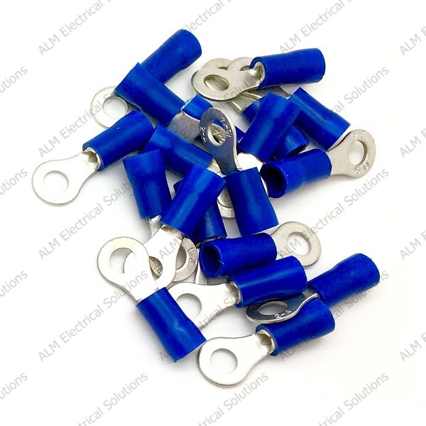 (image for) Pre Insulated Ring Terminals - 3.2mm - Blue